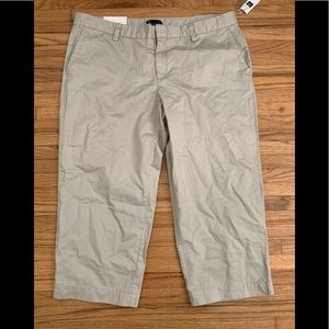 🪴🪴 GAP Straight Fit Chino Capri NEW